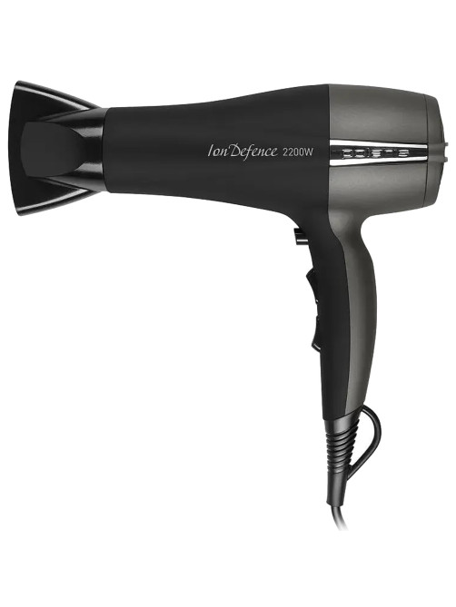 Фен POLARIS PHD 2245Ti, 2200 Вт, 2 скорости, 3 температурных режима, ионизация, серый, 63851