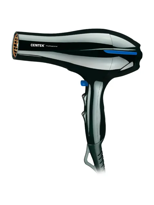 Фен CENTEK CT-2227 Professional, 2200 Вт, 2 скорости, 3 температурных режима, черный