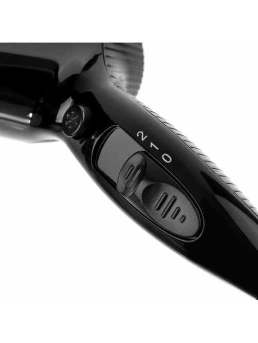 Фен для волос настенный BRAYER BR3021BK, 2000 Вт, пластик, 2 скорости, 2 температурных режима, черный