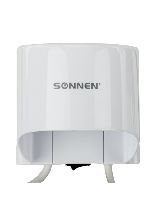 Фен для волос настенный SONNEN HD-2206 SUPER POWER, 1850 Вт, белый, 3 температурных режима, 608482