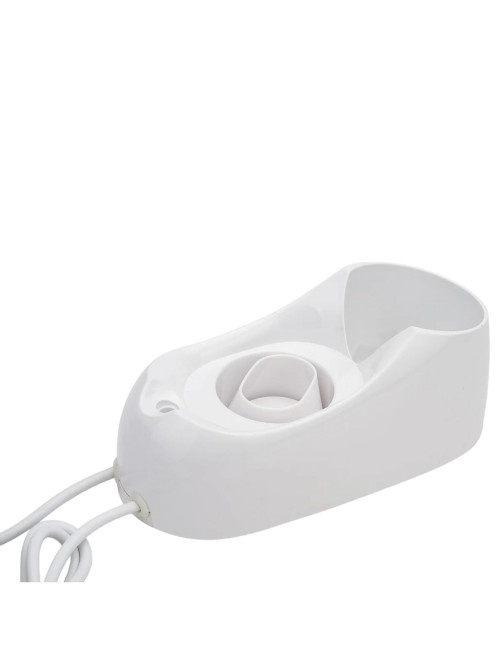 Фен для волос настенный KSITEX F-1400 WC, 1400 Вт, пластик/металл, 2 скорости, белый
