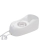 Фен для волос настенный KSITEX F-1400 WC, 1400 Вт, пластик/металл, 2 скорости, белый