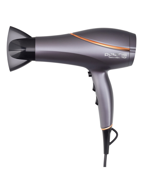 Фен POLARIS PHD 2290Ti Tourmaline, 2200 Вт, 2 скорости, 3 температурных режима, графитовый, 49824