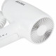 Фен для волос настенный KSITEX F-1800 W, 1800 Вт, пластик/металл, 2 скорости, белый