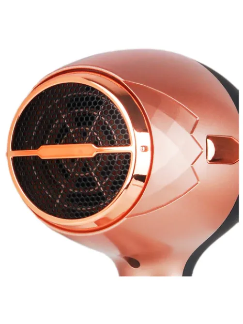 Фен CENTEK CT-2242, 2000 Вт, 2 скорости, 3 температурных режима, черный/розовый