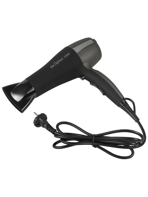 Фен POLARIS PHD 2245Ti, 2200 Вт, 2 скорости, 3 температурных режима, ионизация, серый, 63851