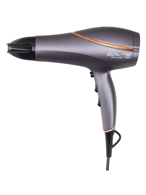 Фен POLARIS PHD 2290Ti Tourmaline, 2200 Вт, 2 скорости, 3 температурных режима, графитовый, 49824