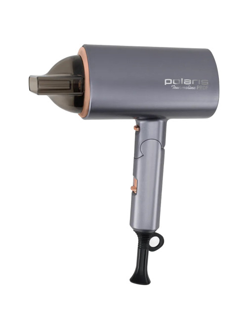 Фен POLARIS PHD 2090ACi, 2000 Вт, 3 скорости, 3 температурных режима, ионизация, складная ручка, 50417