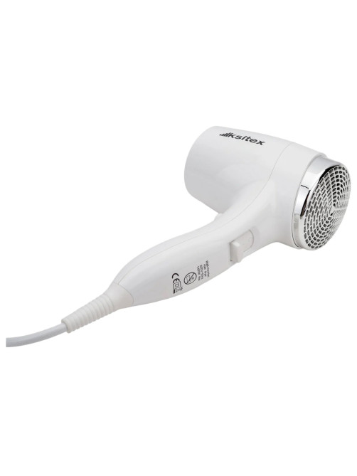 Фен для волос настенный KSITEX F-1400 WC, 1400 Вт, пластик/металл, 2 скорости, белый