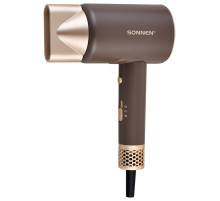 Фен для волос SONNEN HD-2285, 2200 Вт, турмалиновая ионизация, 3 режима, холодный обдув, 454697