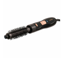 Фен-расческа CENTEK CT-2059, 1200 Вт, 2 скорости, 2 температурных режима, 3 насадки, черная