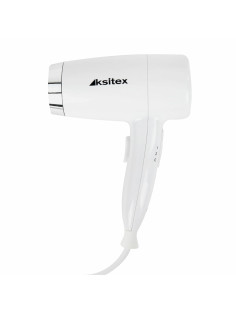 Фен для волос настенный KSITEX F-1800 W, 1800 Вт, пластик/металл, 2 скорости, белый