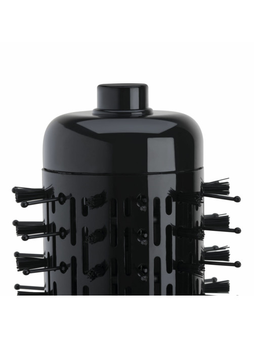 Фен-расческа POLARIS PHS 1002, 1000 Вт, 2 скорости, 3 температурных режима, 2 насадки, фуксия, 7725