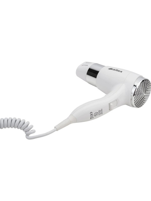 Фен для волос настенный KSITEX F-1600 W, 1600 Вт, пластик/металл, 2 скорости, белый