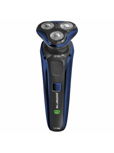 Электробритва POLARIS PMR 0309RC PRO 5, 3 головки, аккумулятор, сухое и влажное бритье, синяя, 54835
