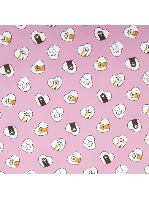 Бумага упаковочная подарочная мелованная 