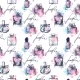 Бумага упаковочная подарочная мелованная 
