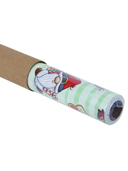 Бумага упаковочная мелованная BIG SIZE новогодняя 