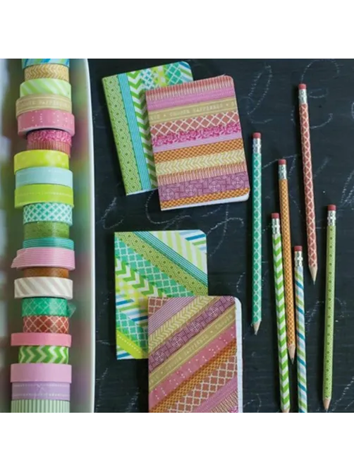 Клейкие WASHI-ленты для декора 