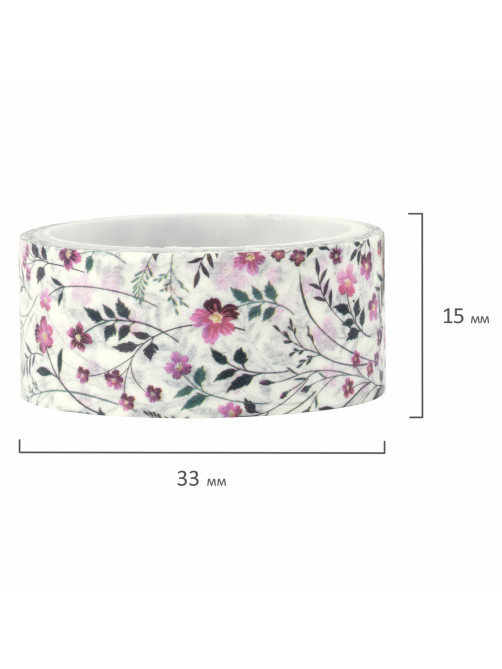 Клейкие WASHI-ленты для декора 