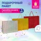 Пакет подарочный (1 шт.) 62x17x42 см, 