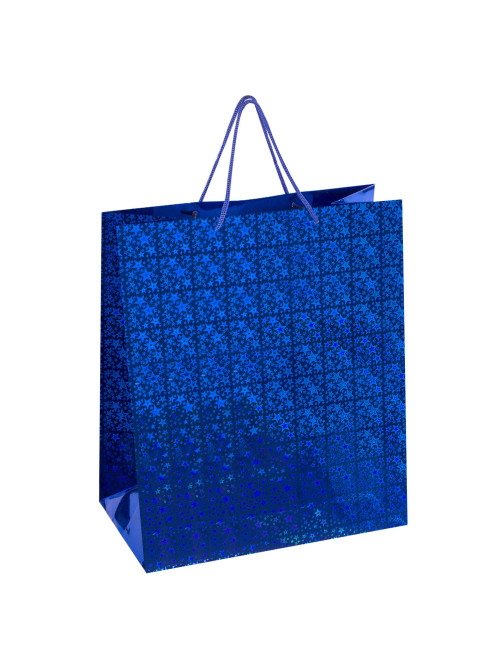 Пакет подарочный 41x19x49 см (XXL), НАБОР 3 шт., 3 дизайна, голография, ЗОЛОТАЯ СКАЗКА, 609738