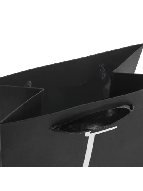 Пакет подарочный под бутылку 13x8,5x36 см, ЗОЛОТАЯ СКАЗКА 