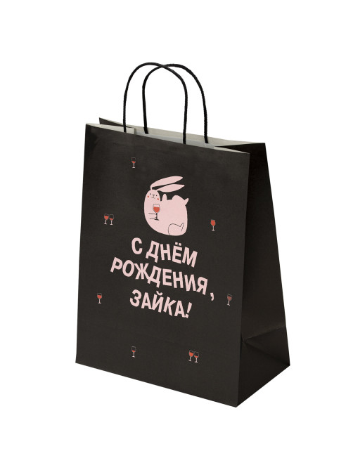 Пакет подарочный (1 штука) 26х13х32 см (L) 