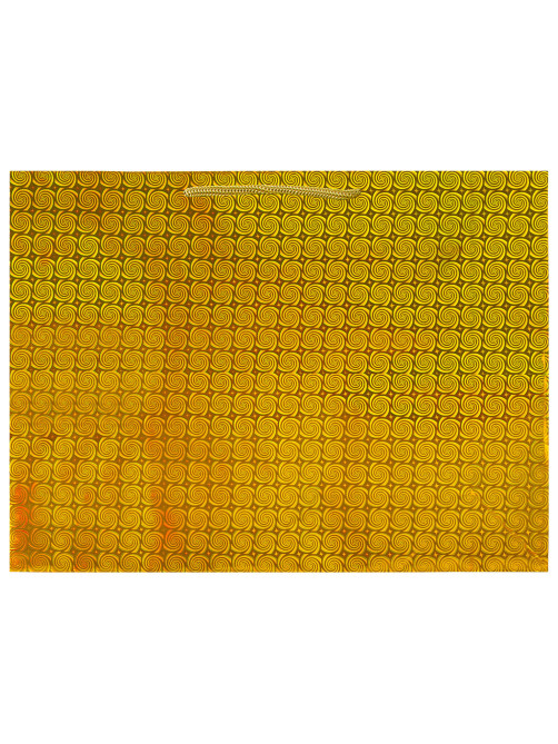 Пакет подарочный 45x13x33 см (XL), НАБОР 3 шт., 3 дизайна, голография, ЗОЛОТАЯ СКАЗКА, 609736