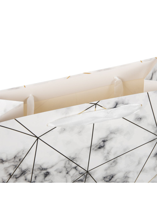 Пакет подарочный (1 штука) 26x13x33 см, ЗОЛОТАЯ СКАЗКА 