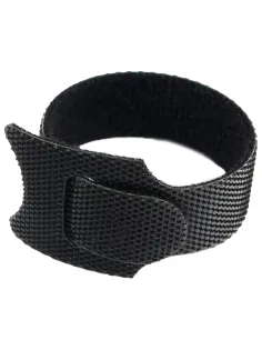 Хомуты-липучки 125x11 мм, на основе ленты Velcro, CABLEXPERT, черные (12 шт.), VT-125x11BK