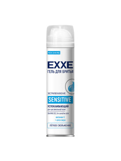 Гель для бритья успокаивающий 200 мл EXXE SENSITIVE 