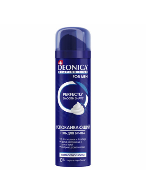 Гель для бритья 200 мл, DEONICA FOR MEN 