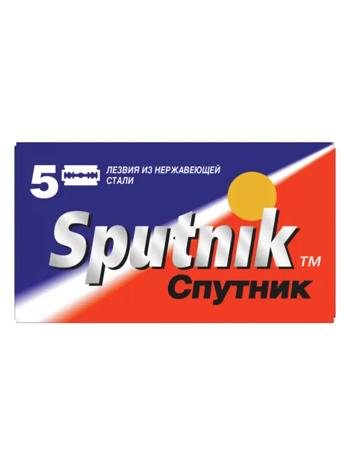Сменные лезвия для безопасных бритв SPUTNIK (Спутник) 