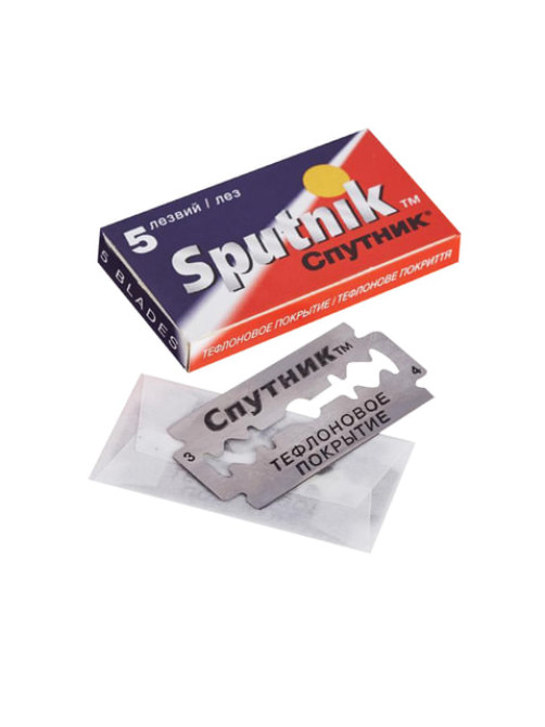 Сменные лезвия для безопасных бритв SPUTNIK (Спутник) 