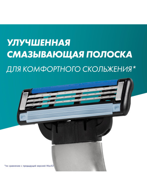 Сменные кассеты для бритья 8 шт., GILLETTE (Жиллет) 