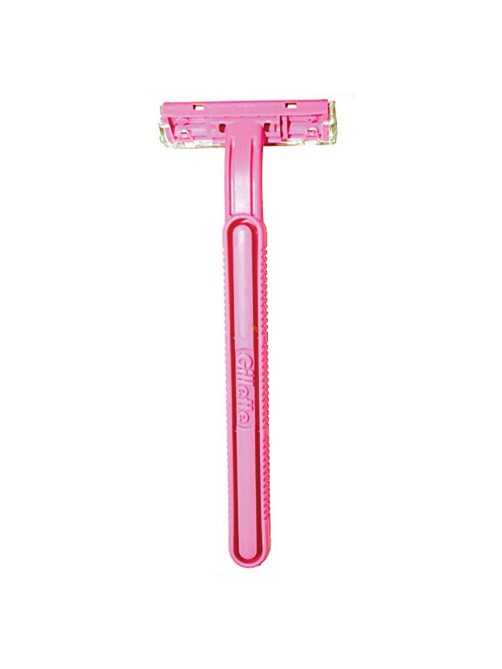 Бритвы одноразовые КОМПЛЕКТ 5 шт., GILLETTE (Жиллет) BLUE 2, для женщин
