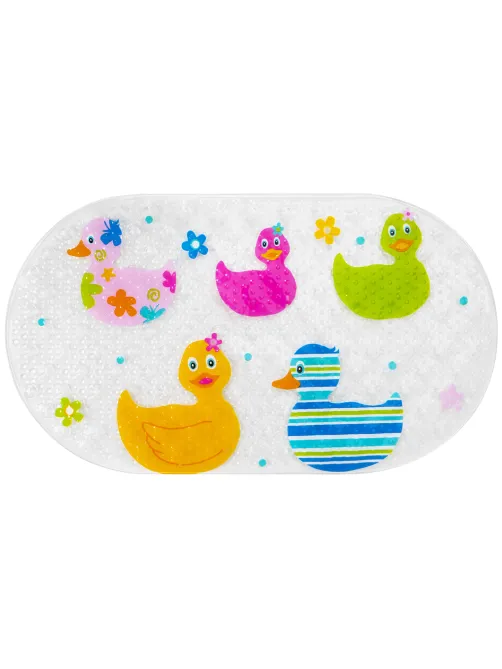 Коврик противоскользящий для ванной детский, УТЯТА, 69х39 см, 1 шт., BRAUBERG KIDS, 665184