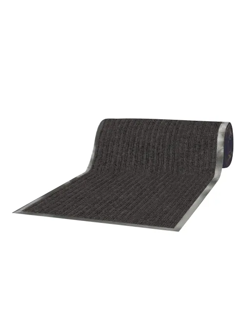 Коврик дорожка ворсовый влаго-грязезащита 0,9х15 м, толщина 7 мм, черный, В РУЛОНЕ, LAIMA, 602880