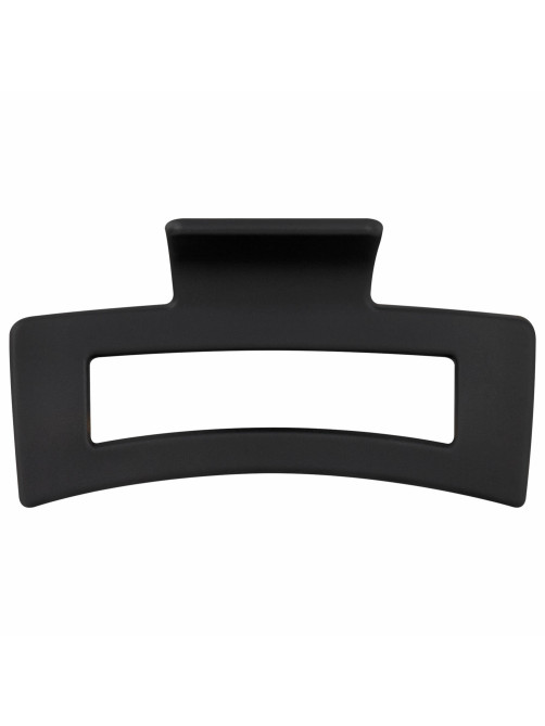 Краб для волос 8,5 см, soft-touch, чёрный, MONTE VITA (МОНТЕ ВИТА), 457002