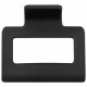 Краб для волос 5 см, soft-touch, чёрный, MONTE VITA (МОНТЕ ВИТА), 457009