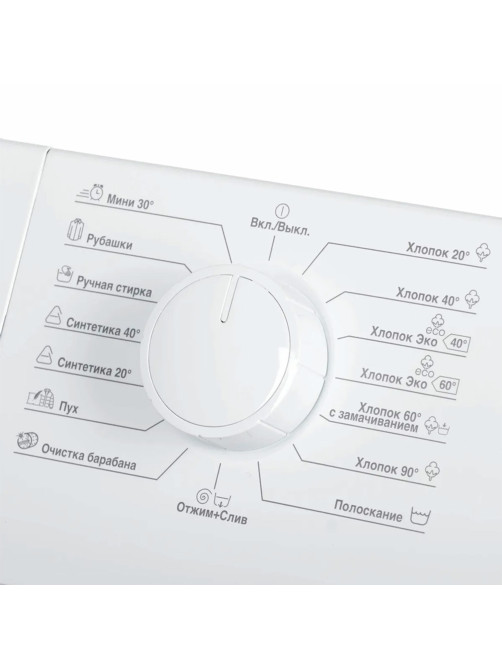 Стиральная машина BEKO WRS5511BWW, 1000 об/мин, 5 кг, фронтальная загрузка, 15 программ, белая, 7320110005