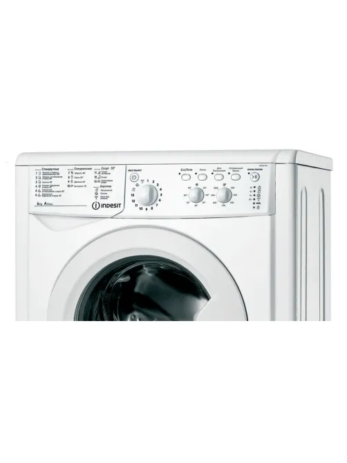 Стиральная машина INDESIT IWSC 6105, 1000 об/мин, 6 кг, фронтальная загрузка, 16 программ, белая, 869990767720