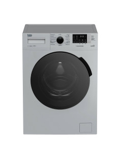 Стиральная машина BEKO RSPE78612S, 1200 об/мин, 7 кг, фронтальная загрузка, 15 программ, пар, серебристая, 7322710002