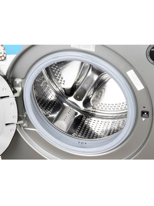 Стиральная машина BEKO RSPE78612S, 1200 об/мин, 7 кг, фронтальная загрузка, 15 программ, пар, серебристая, 7322710002