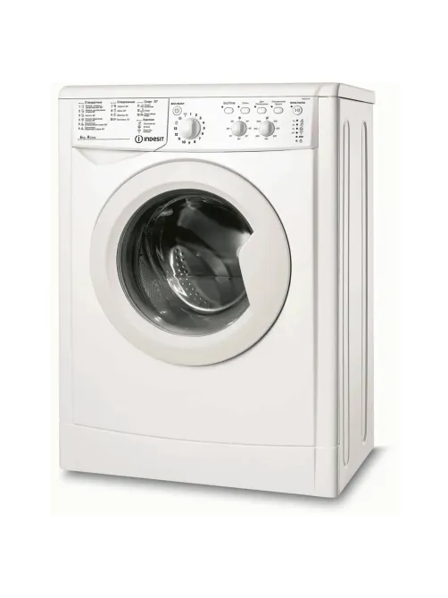 Стиральная машина INDESIT IWSC 6105, 1000 об/мин, 6 кг, фронтальная загрузка, 16 программ, белая, 869990767720