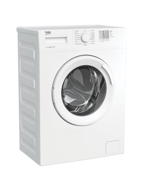 Стиральная машина BEKO WRS5511BWW, 1000 об/мин, 5 кг, фронтальная загрузка, 15 программ, белая, 7320110005