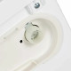 Стиральная машина INDESIT BWSB 51051, 1000 об/мин, 5 кг, фронтальная загрузка, 17 программ, белая, 869991022410