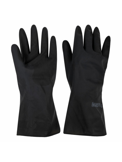 Перчатки резиновые технические кислотощелочестойкие КЩС Тип-2, АЗРИ, размер 10, XL (очень большой), К20Щ20
