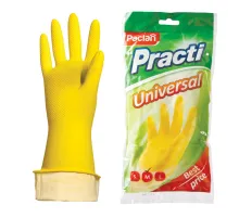 Перчатки МНОГОРАЗОВЫЕ латексные PACLAN 